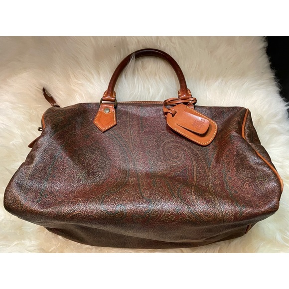 Etro Paisley Boston Bag. - Picture 3 of 16